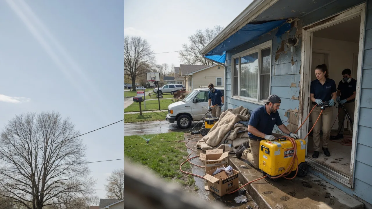 Basement Flood Cleanup in Cuddy, PA near me
